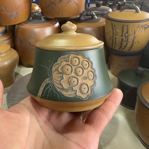 紫砂茶叶罐。。。。。。。。。