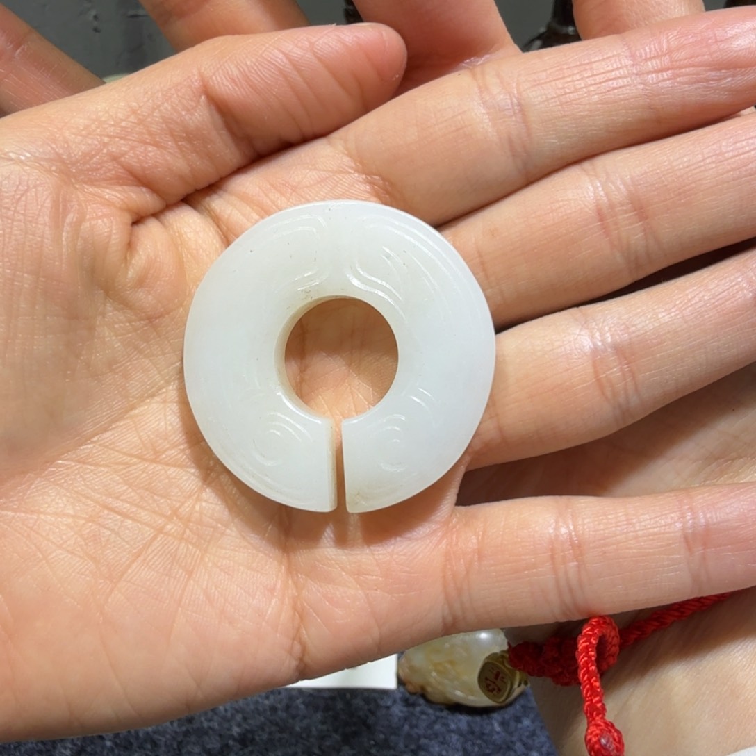 和田玉挂件未镶嵌本***落