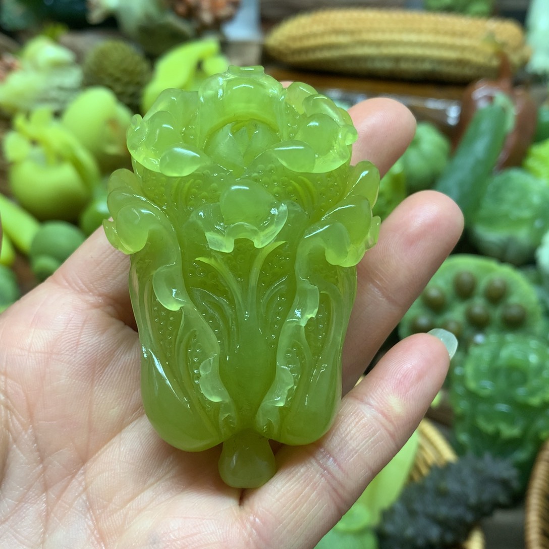 蛇纹石玉手把未镶嵌