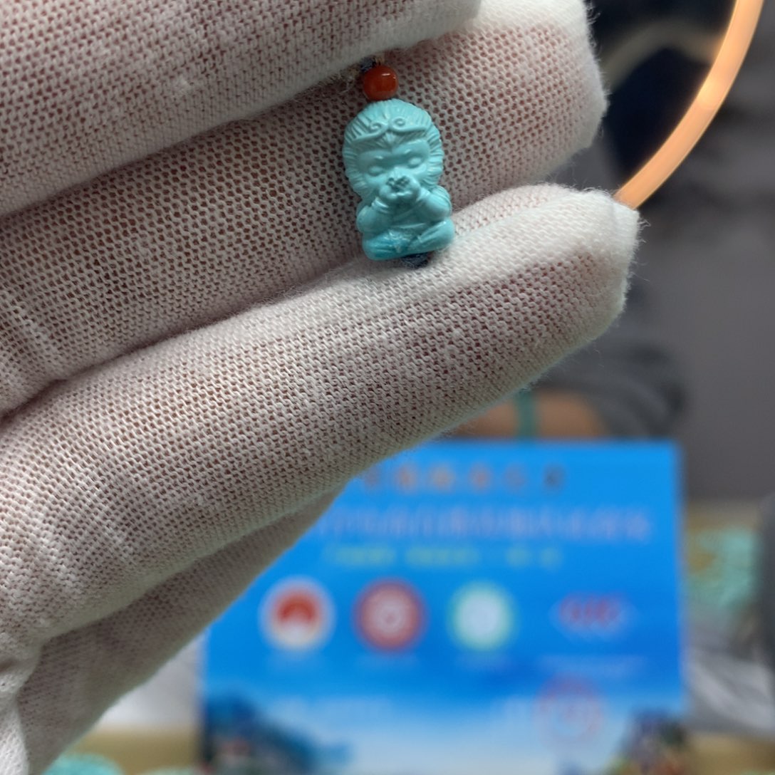 绿松石挂件未镶嵌