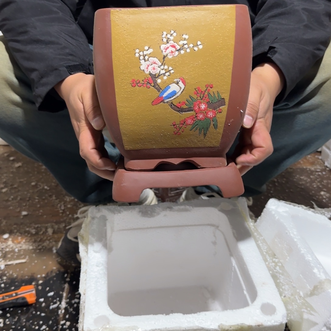 花盆紫砂口径15.20口径