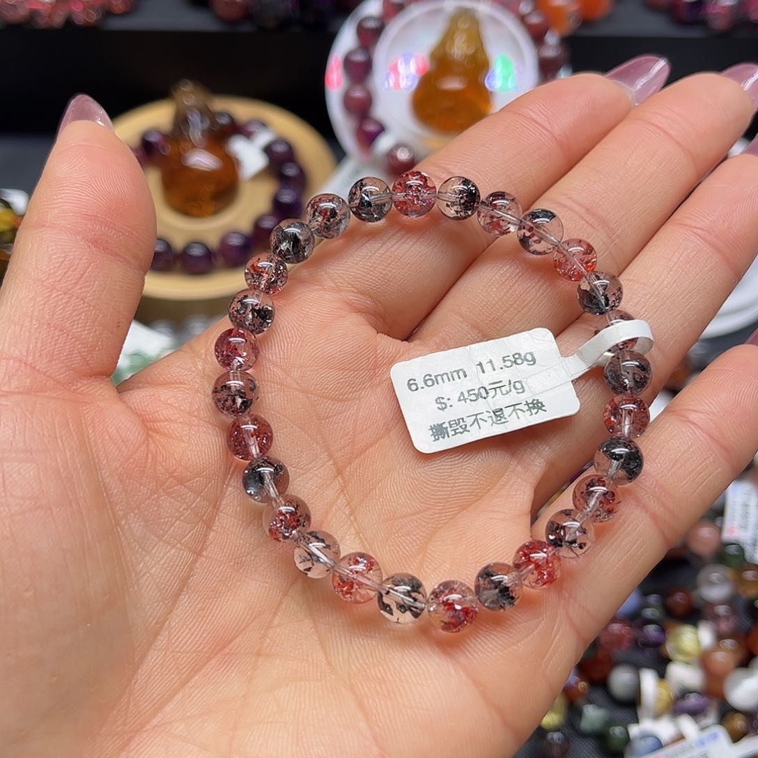 水晶手链未镶嵌手链