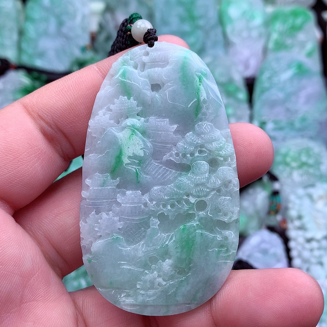 翡翠吊坠(不含链)未镶嵌