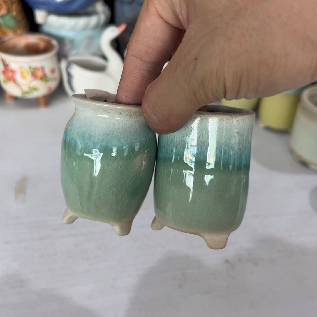 陶瓷多肉小花盆@@1946