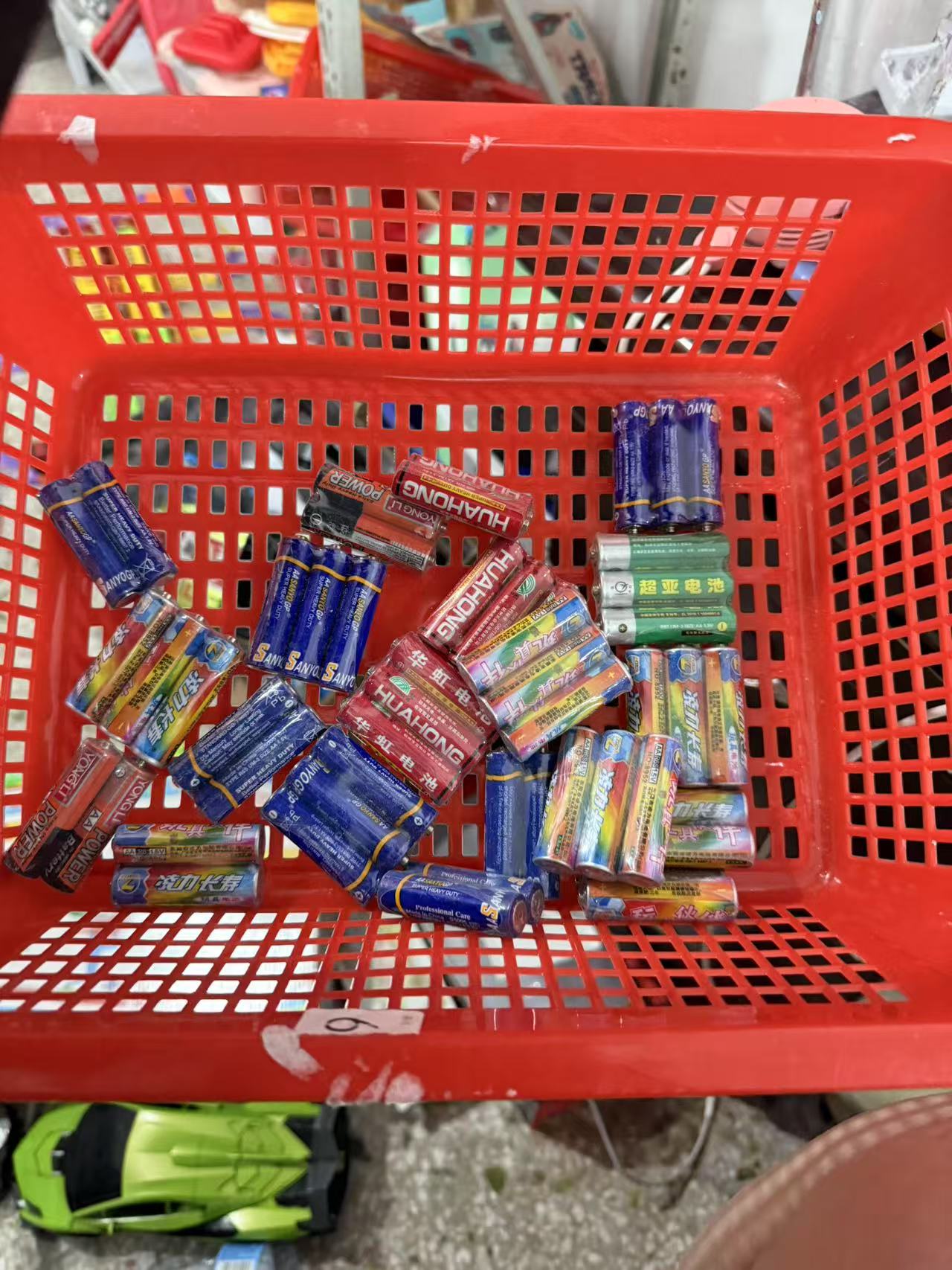  普通电池发五号七号混发50个