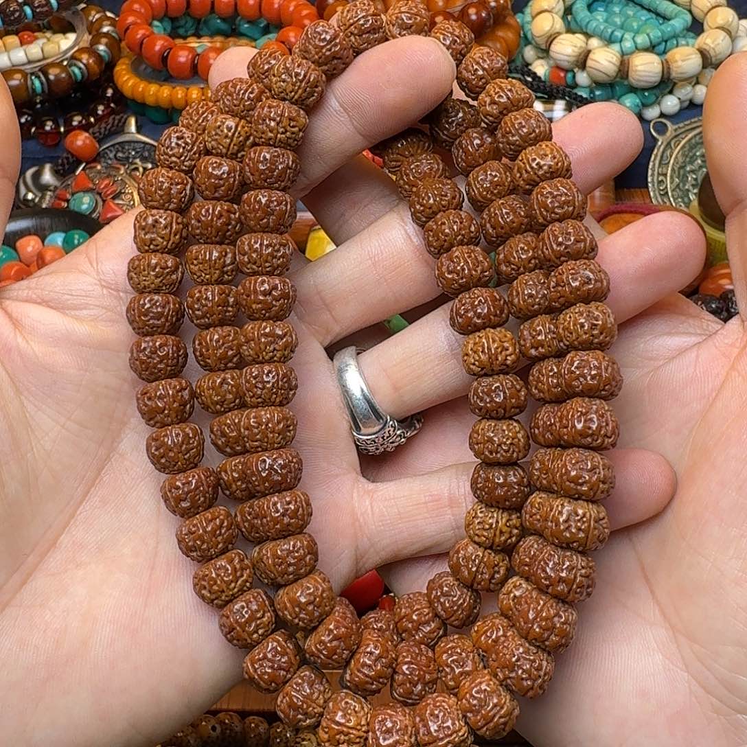 柏香籽/百香籽吊坠星月