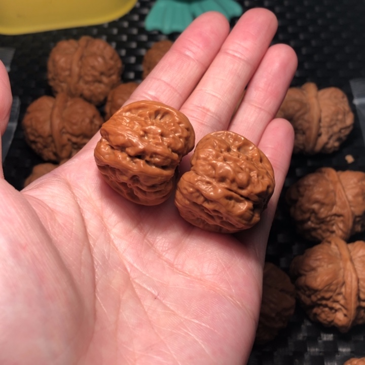 文玩核桃把件峰*蛤蟆30