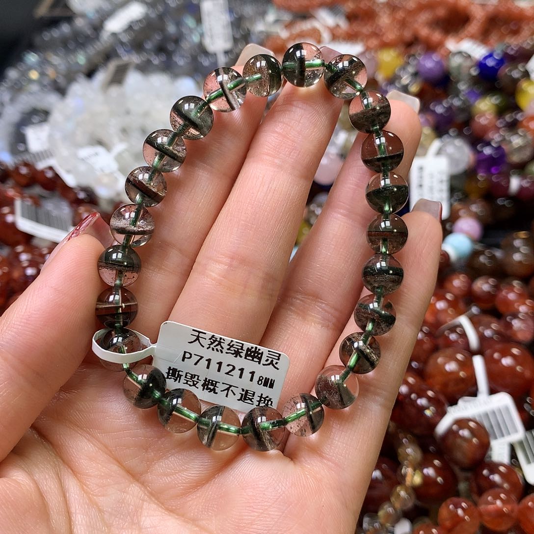 水晶手链未镶嵌，