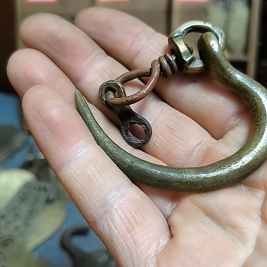 ！***硅胶钩子一个，包浆自然