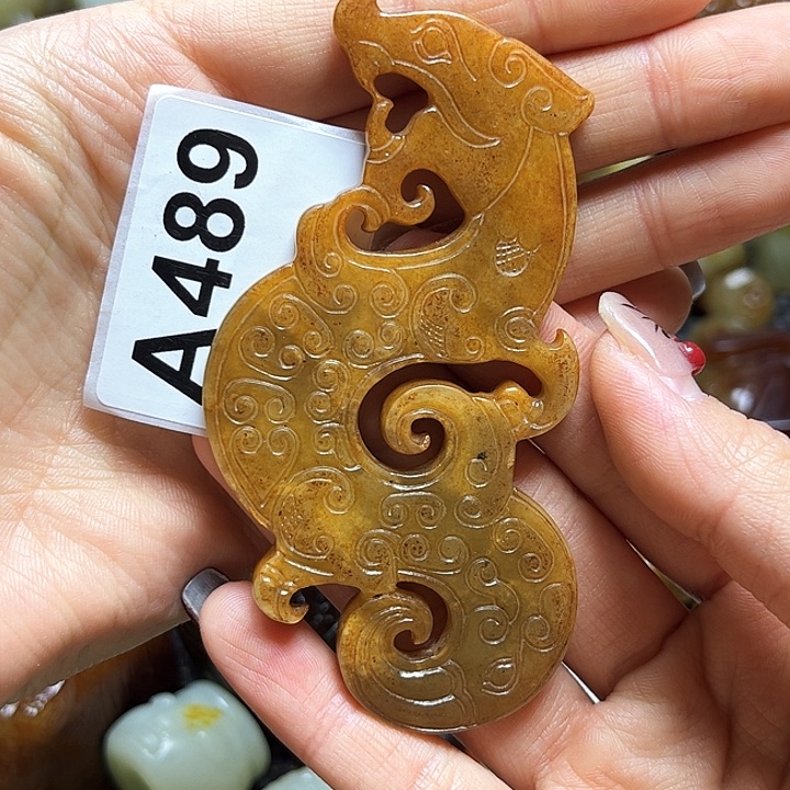 和田玉把件未镶嵌