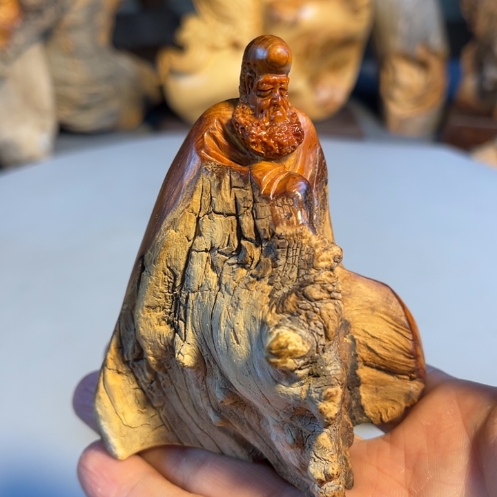 柏木（崖柏）根雕工艺摆件