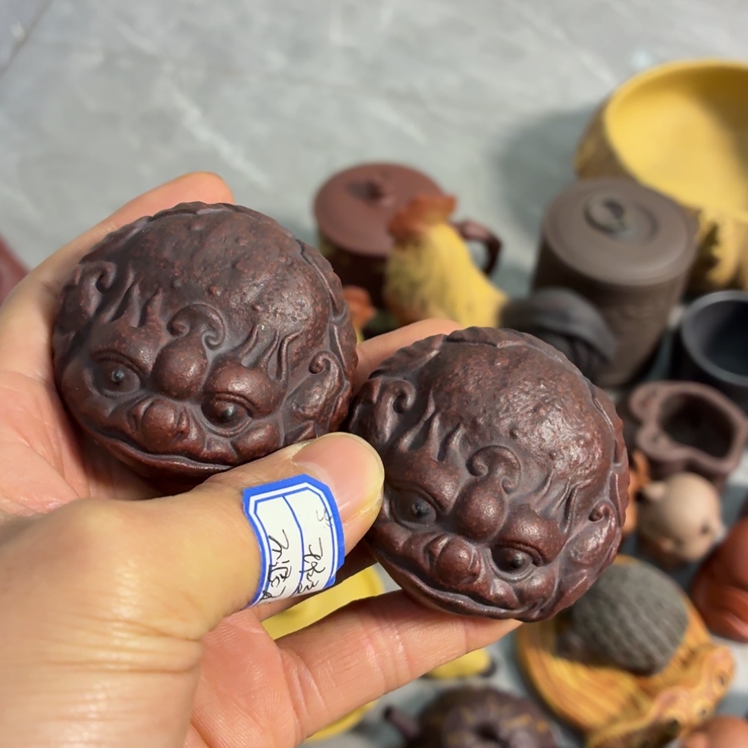 紫砂茶杯瑕疵不退不换介意勿拍