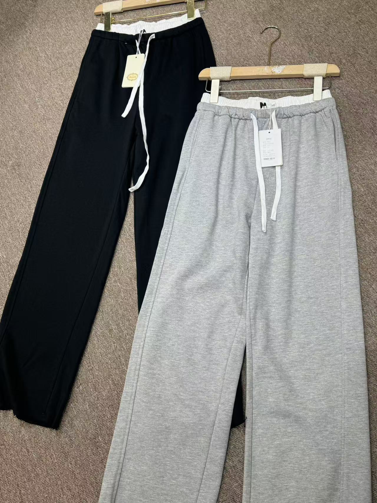 【南油钱多多严选】腰头撞色卫裤