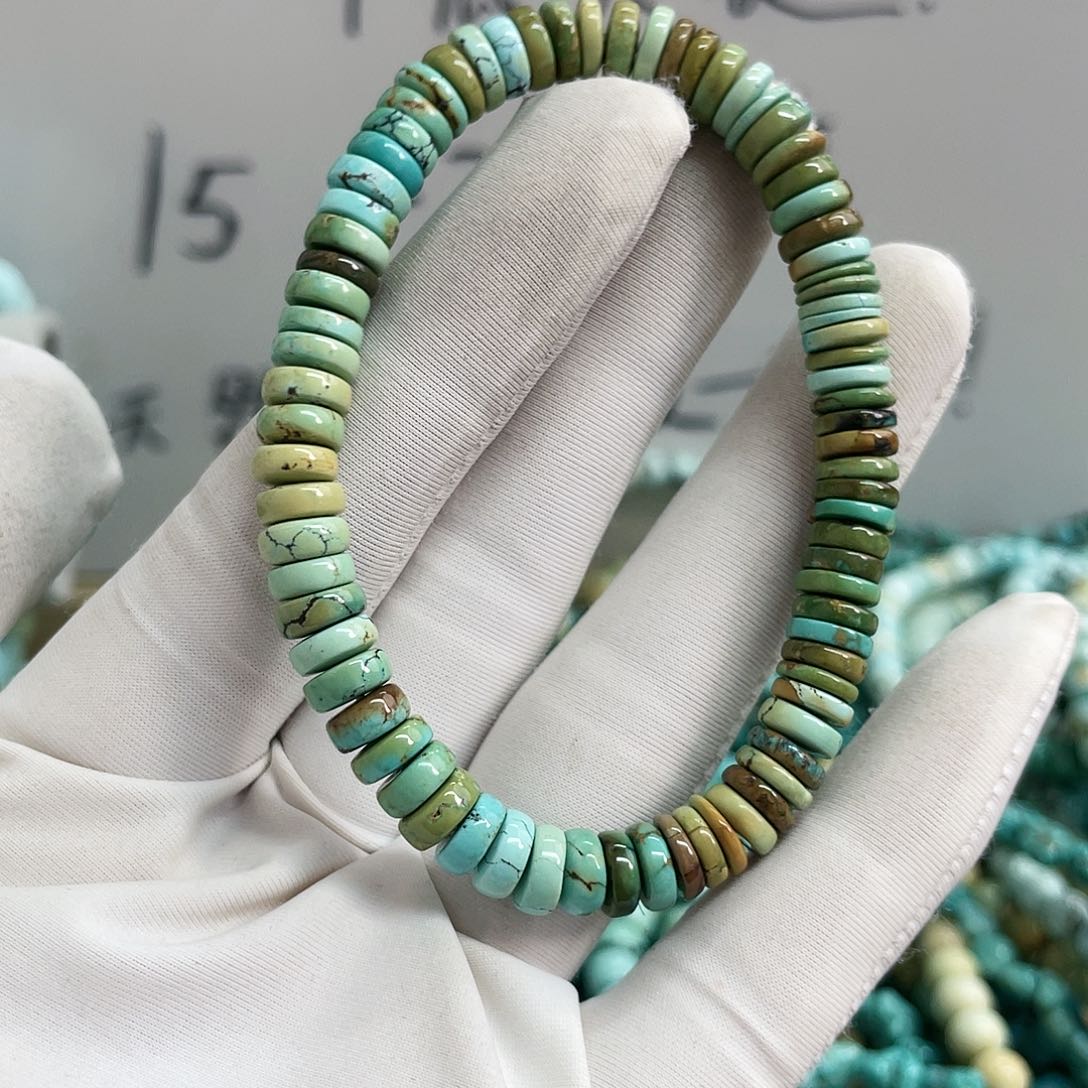 【闪购商品】绿松石珠宝奇石未镶嵌卡6