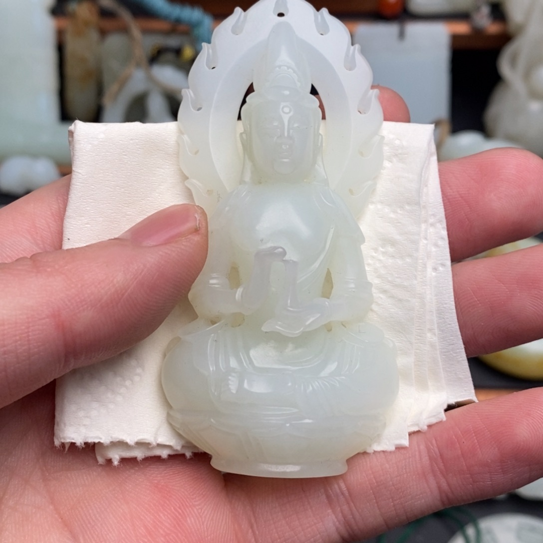 和田玉挂件未镶嵌