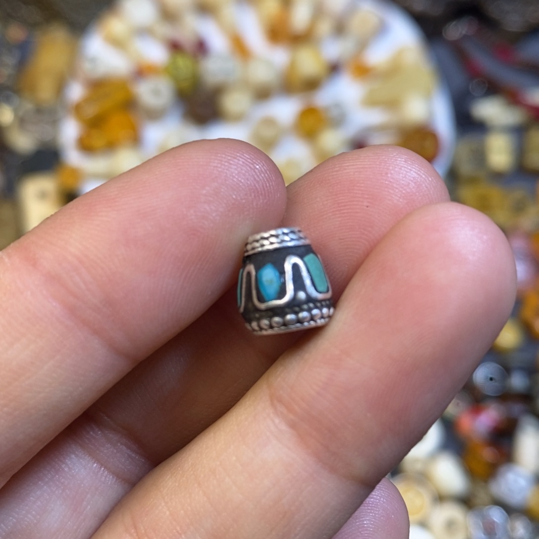 琉璃颈饰法*配饰塔子