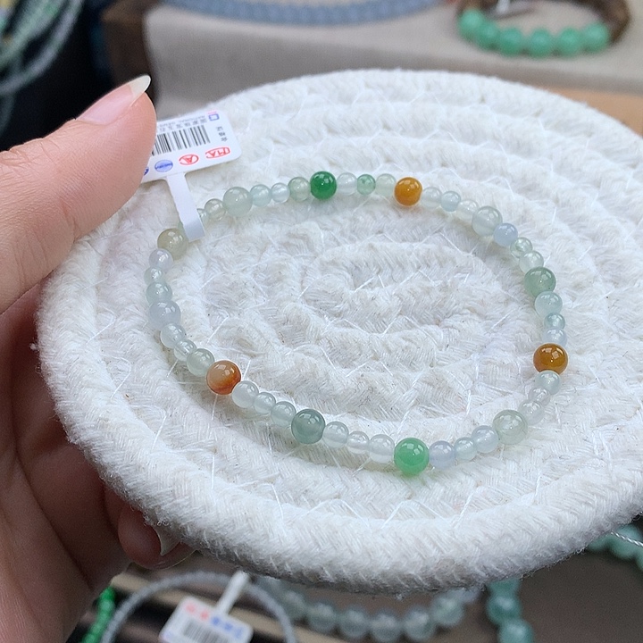 翡翠未镶嵌手链福利