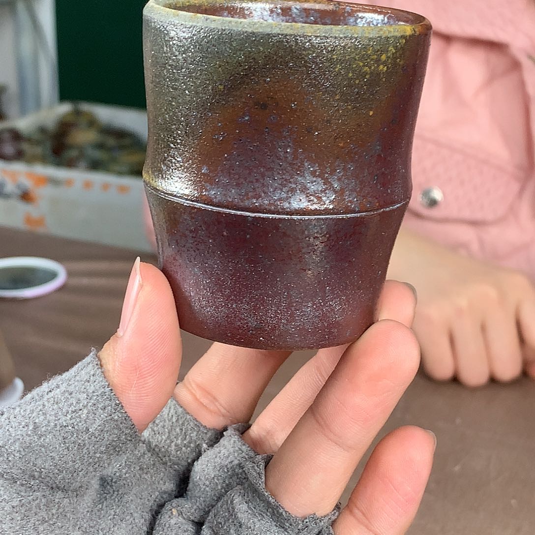 紫砂柴烧纯自然柴烧