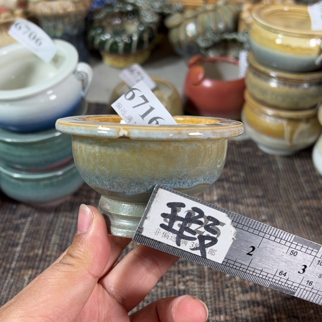 红陶瑕疵景德镇手工花盆