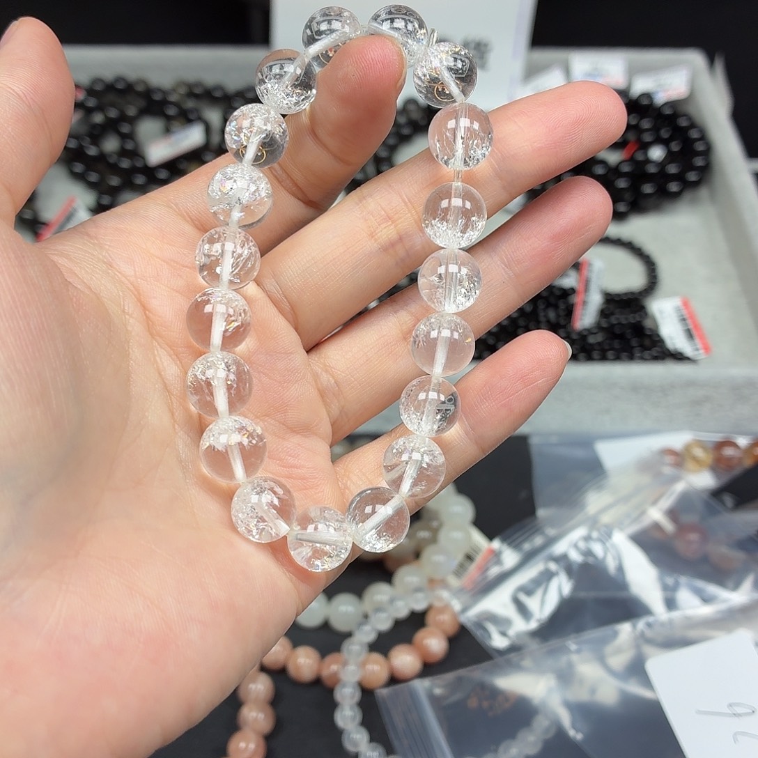 手串未镶嵌水晶卡10白幽灵26