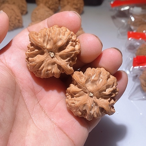 吊坠文玩核桃松**起苹果