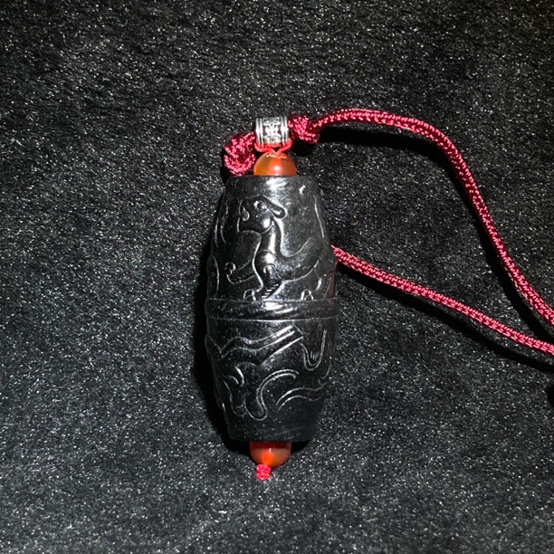 和田玉螭龙玉勒2511090071