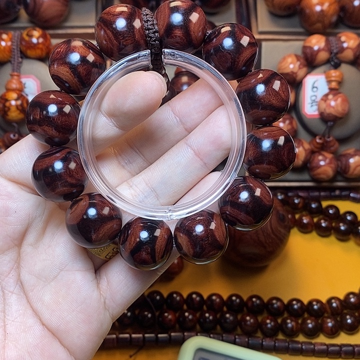 黄花梨/降香黄檀郭*生2.0对眼鬼脸对眼