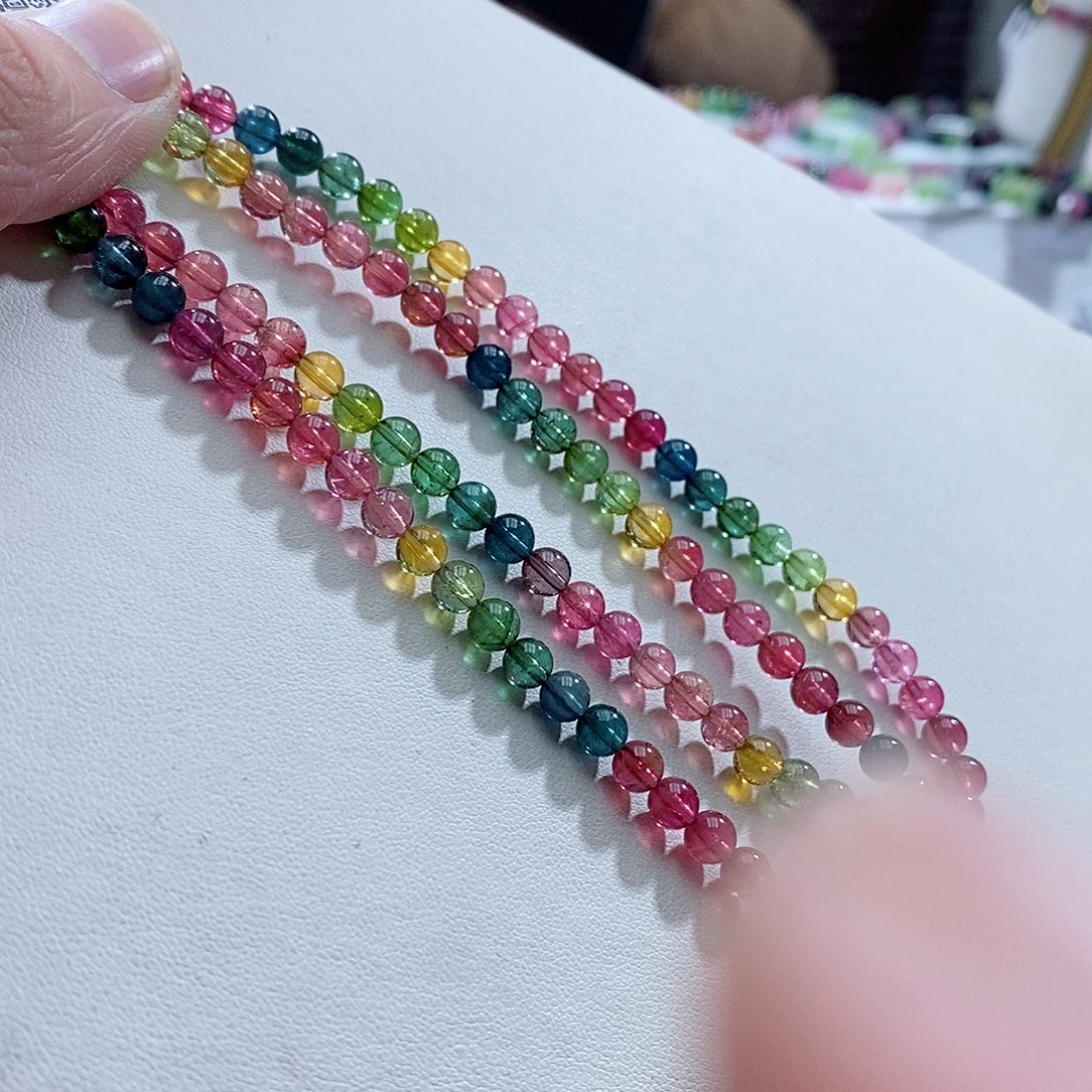 碧玺手链未镶嵌手链