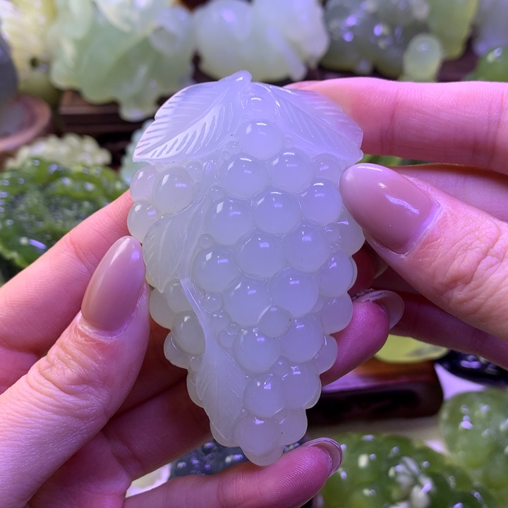 岫玉未镶嵌手把件