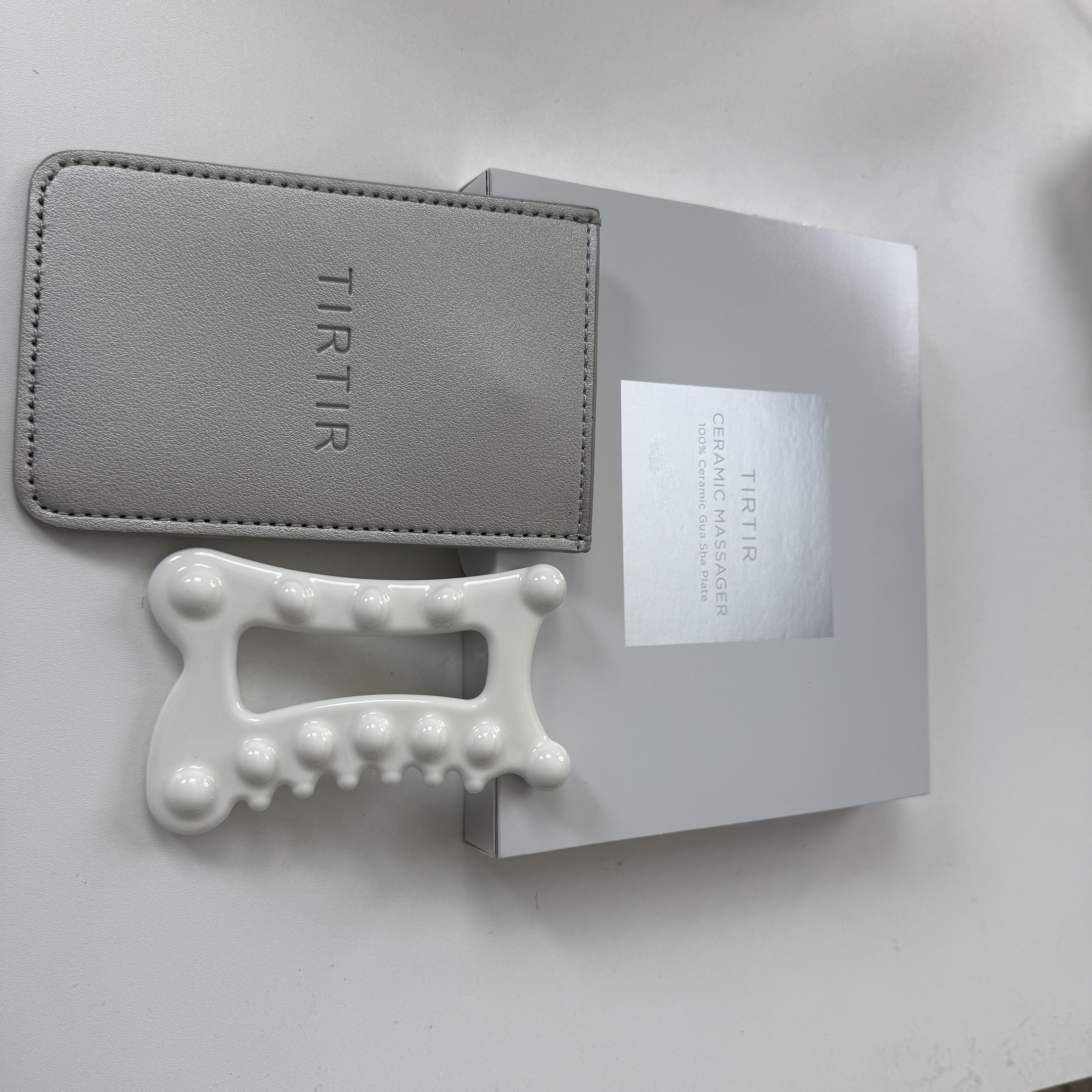 TIRTIR陶瓷面部美容刮板面部提拉清新小巧舒缓