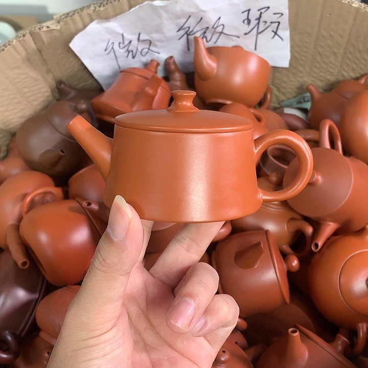 紫砂茶壶原矿朱泥茶具茶壶家用130