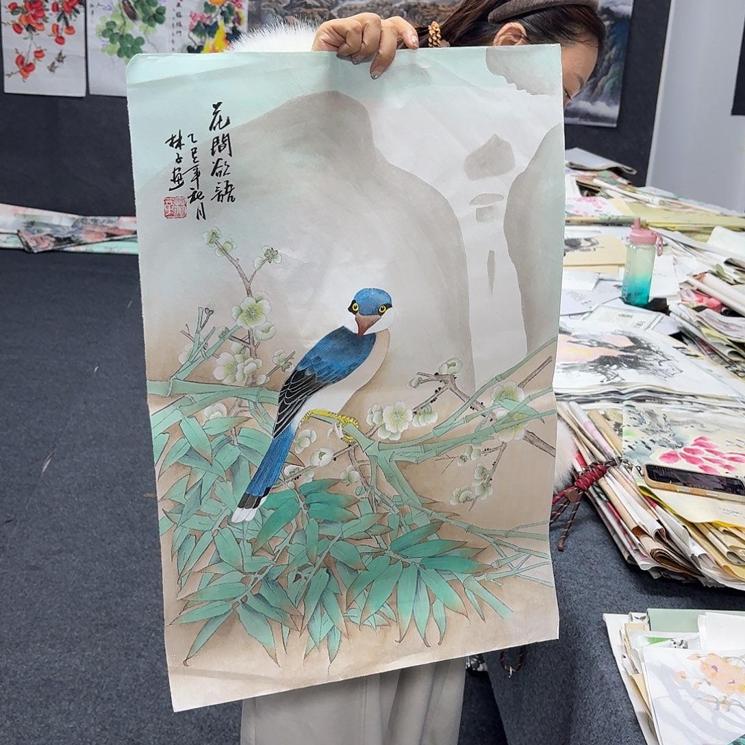 中佳美术馆 画心一张