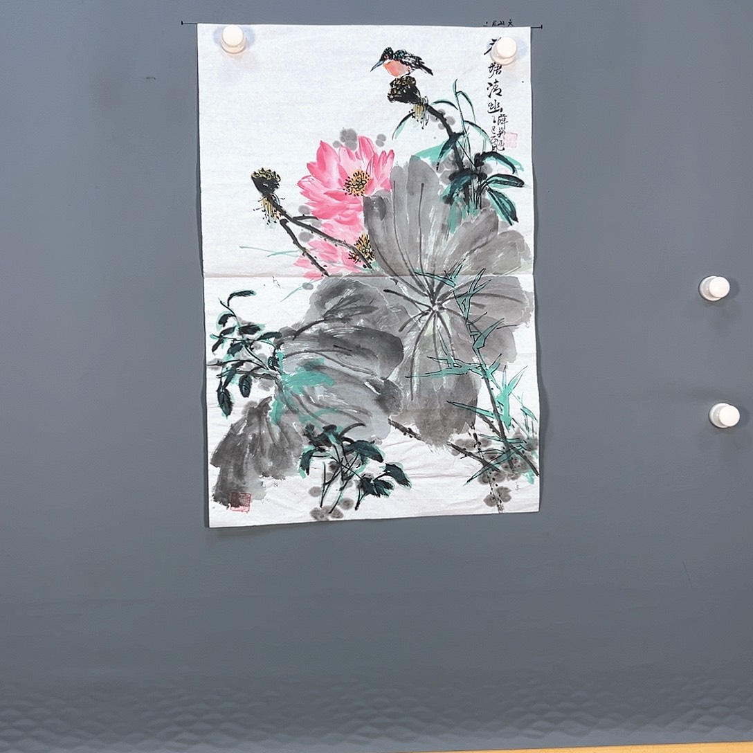 国画318 牡丹一如您飘逸一派