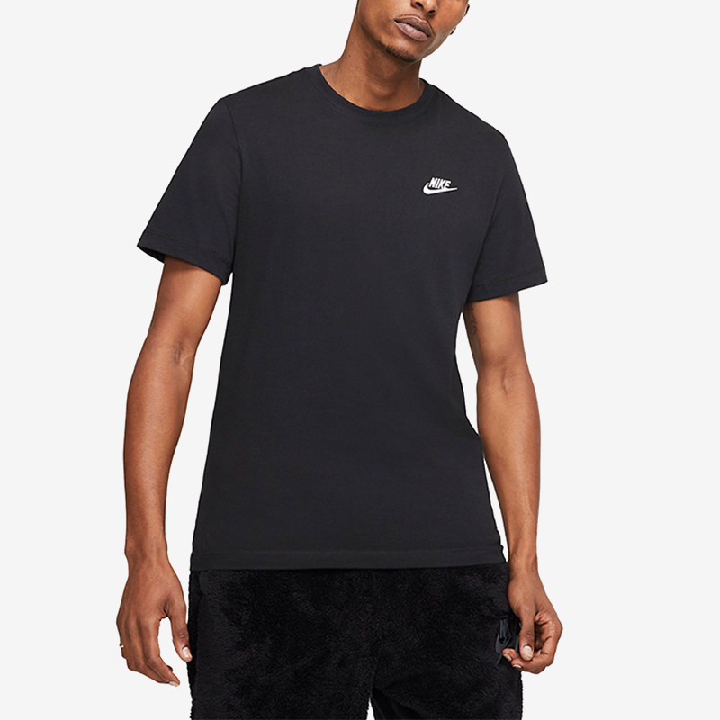 Nike耐克男子NSW CLUB TEE 运动训练休闲短袖T恤 AR4999-013