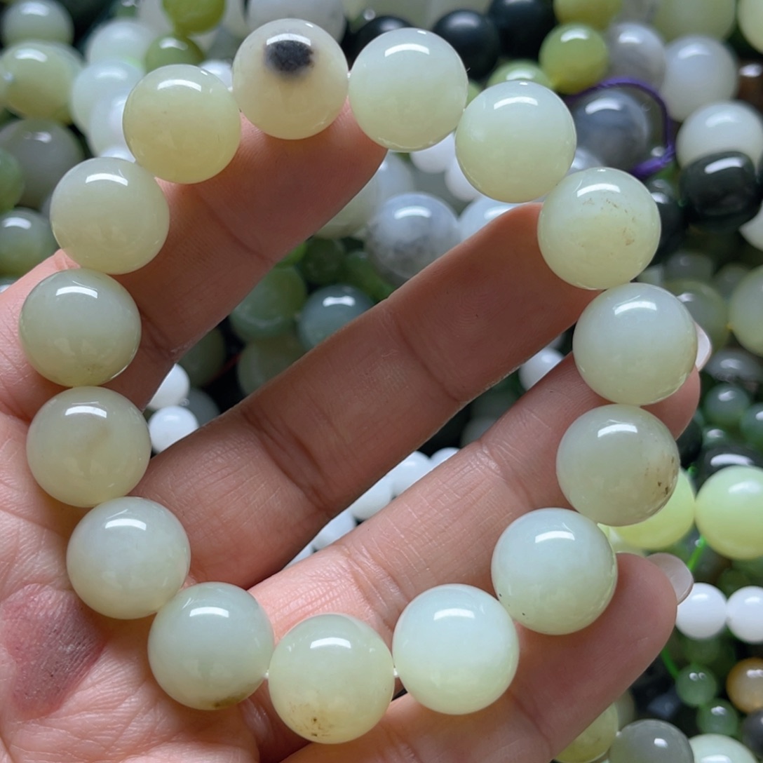 和田玉手链未镶嵌