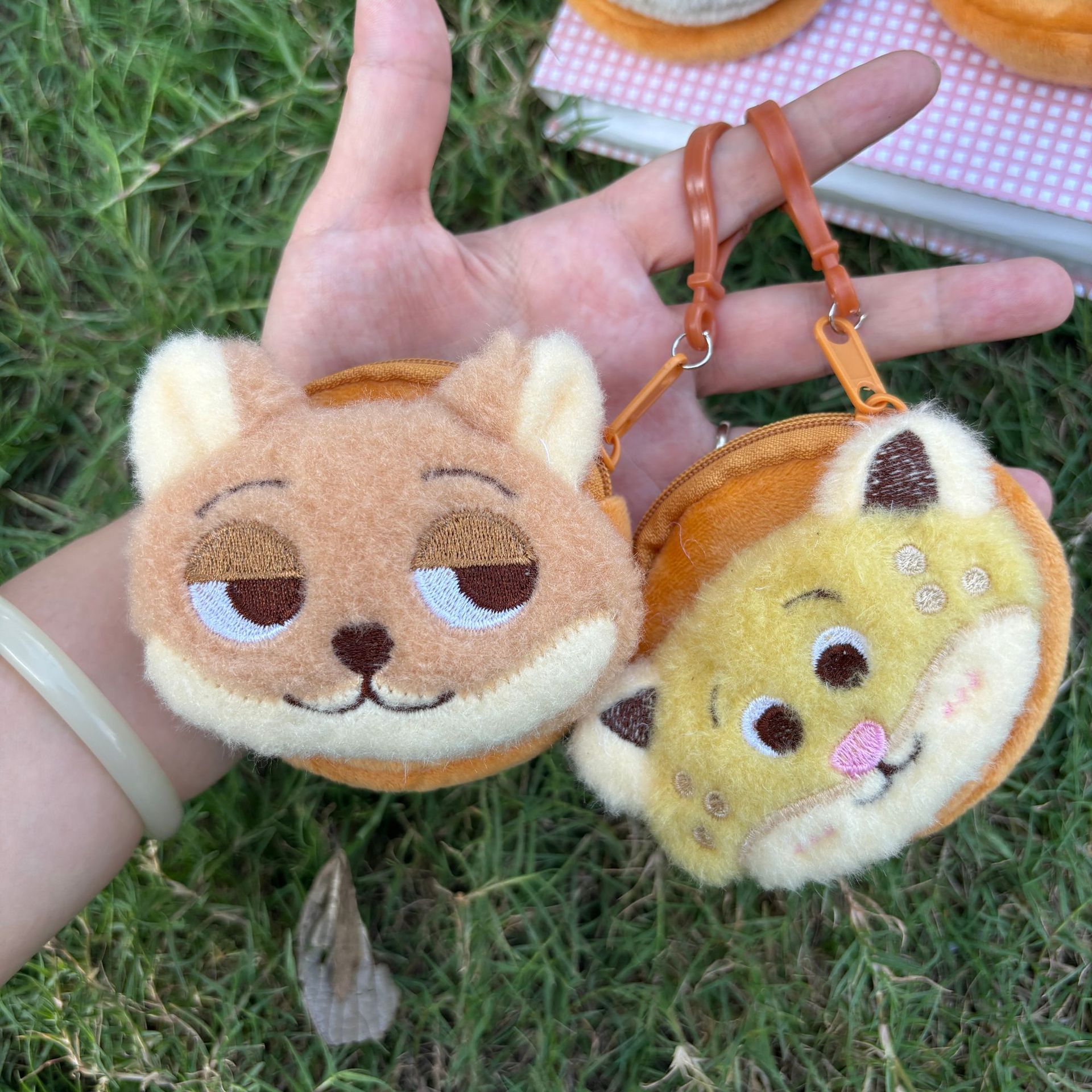 可爱动物零钱包卡通公仔硬币包包挂件节日送礼物