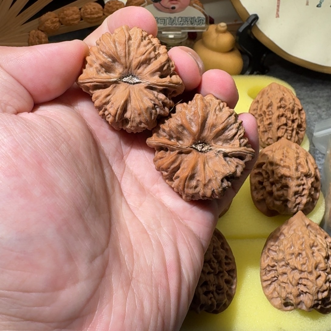 吊坠文玩核桃41.5凹底