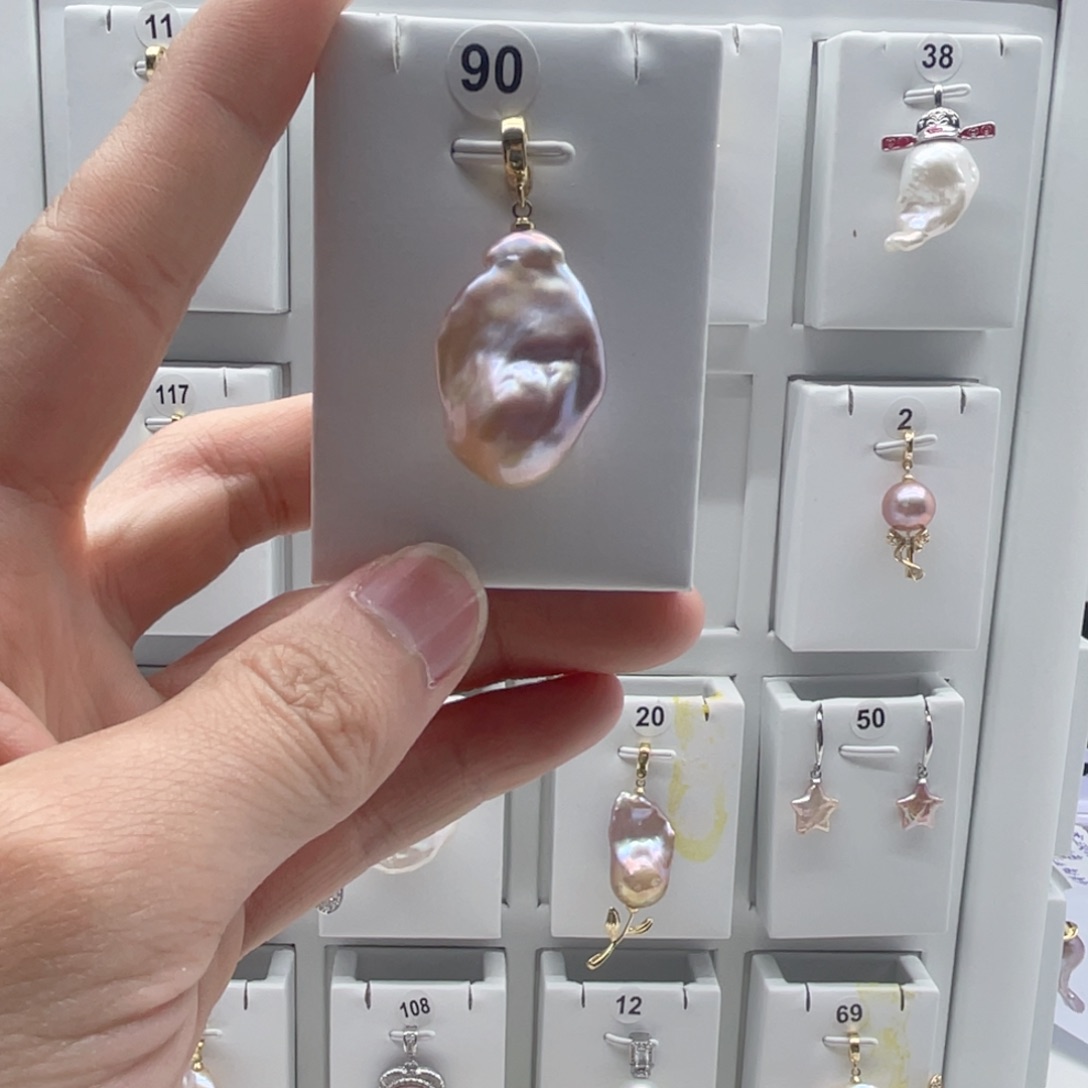 颈饰淡水珍珠合金