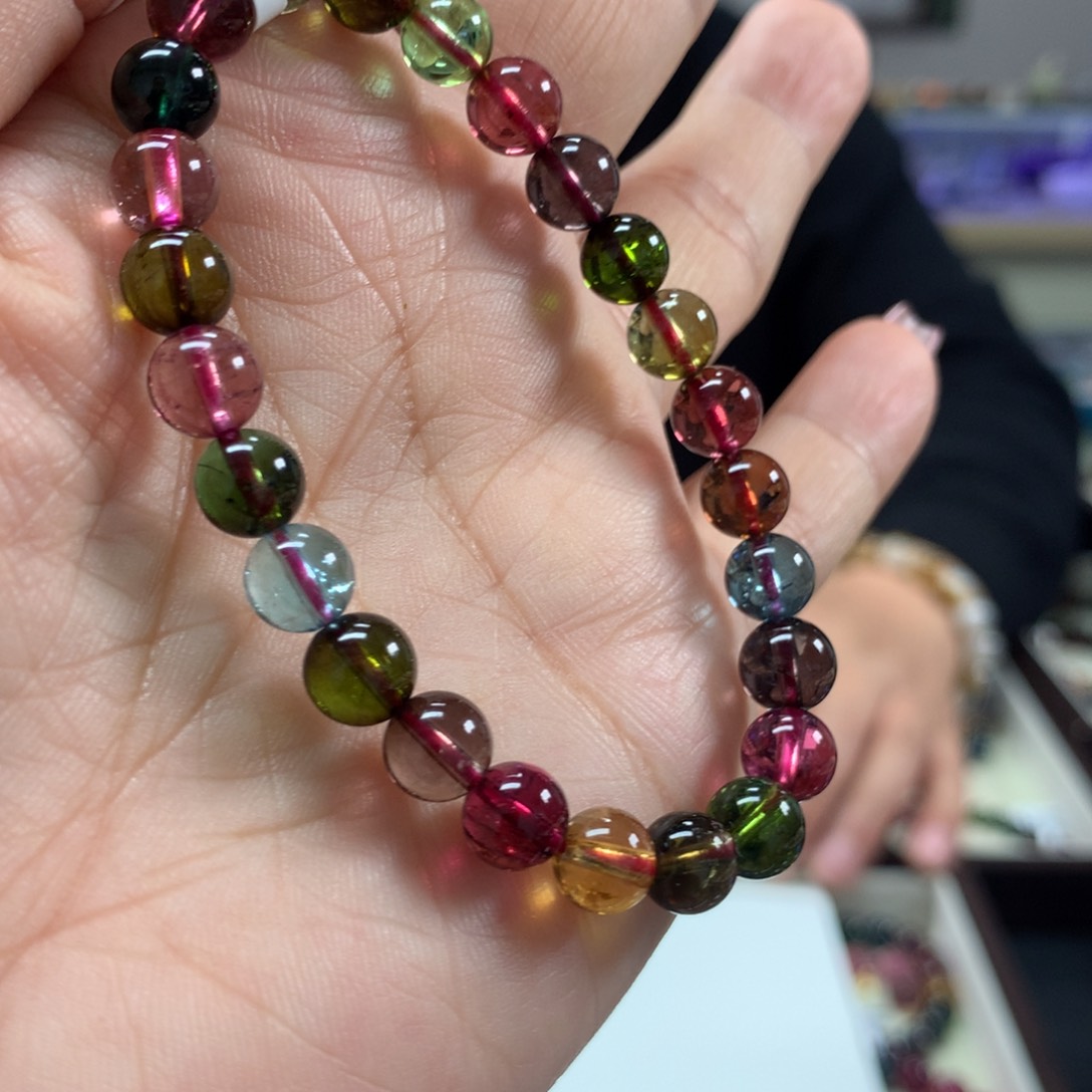 碧玺手链未镶嵌7➕