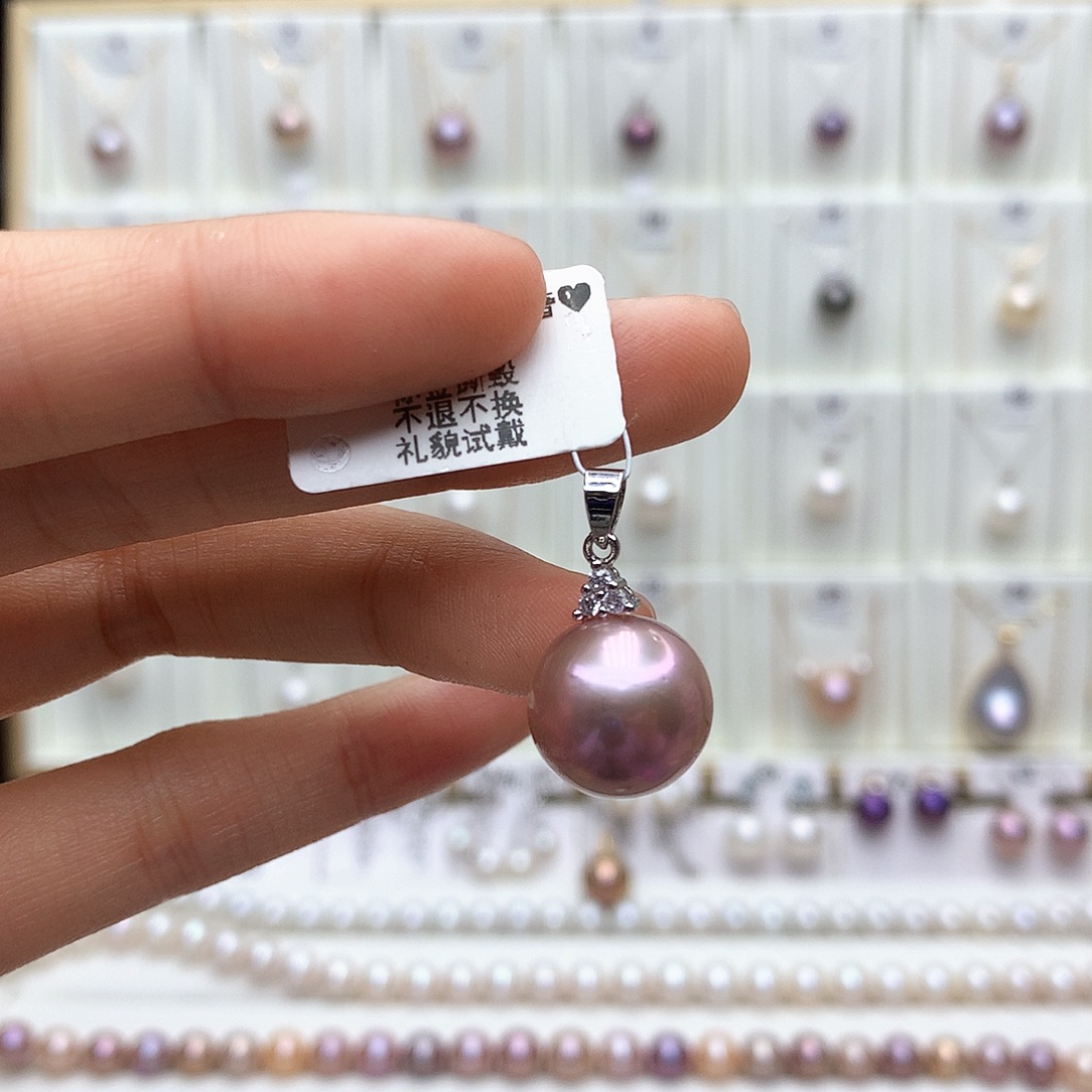 淡水珍珠颈饰合金