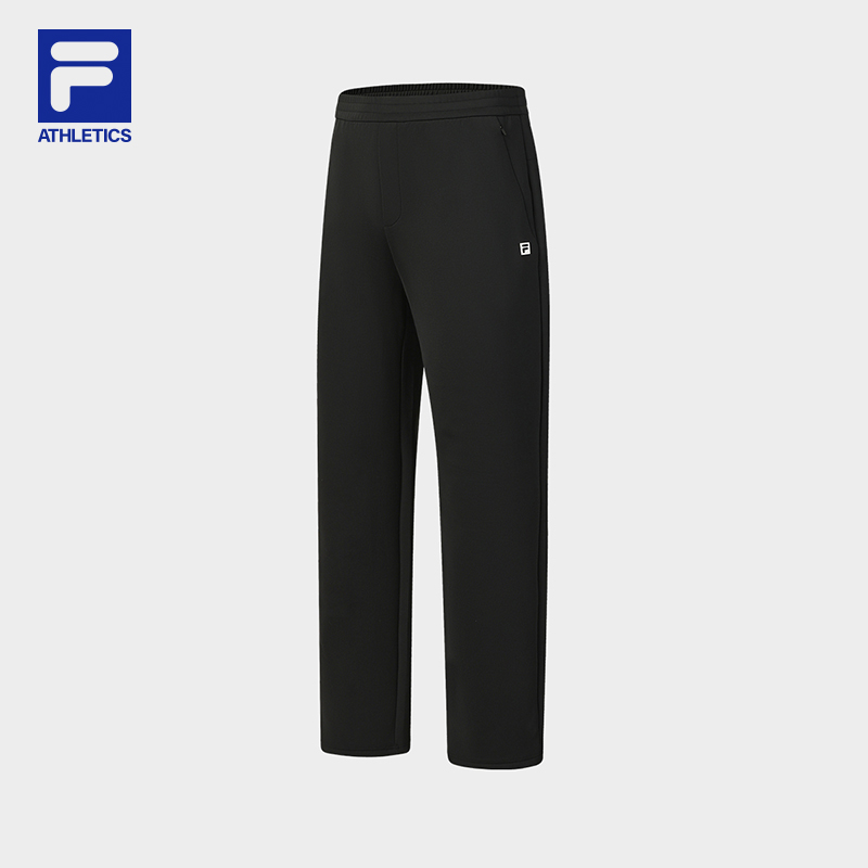 FILA斐乐男士【直筒休闲长裤】冬季新款弹力舒适运动裤A11M611621F