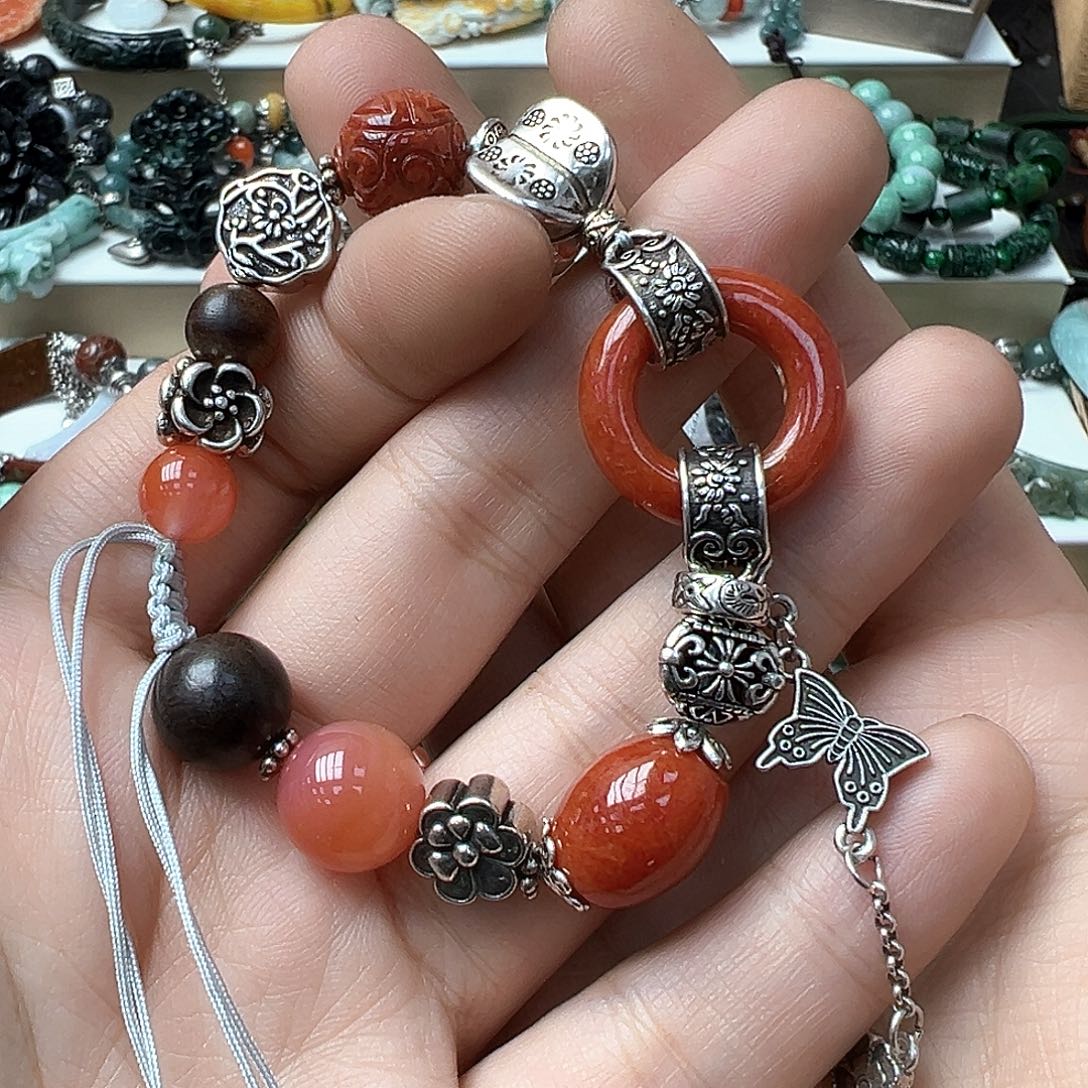 翡翠戒指未镶嵌炸