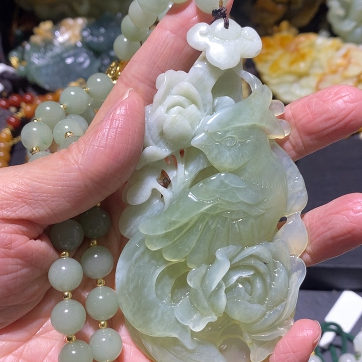 岫玉岫玉吊坠未镶嵌