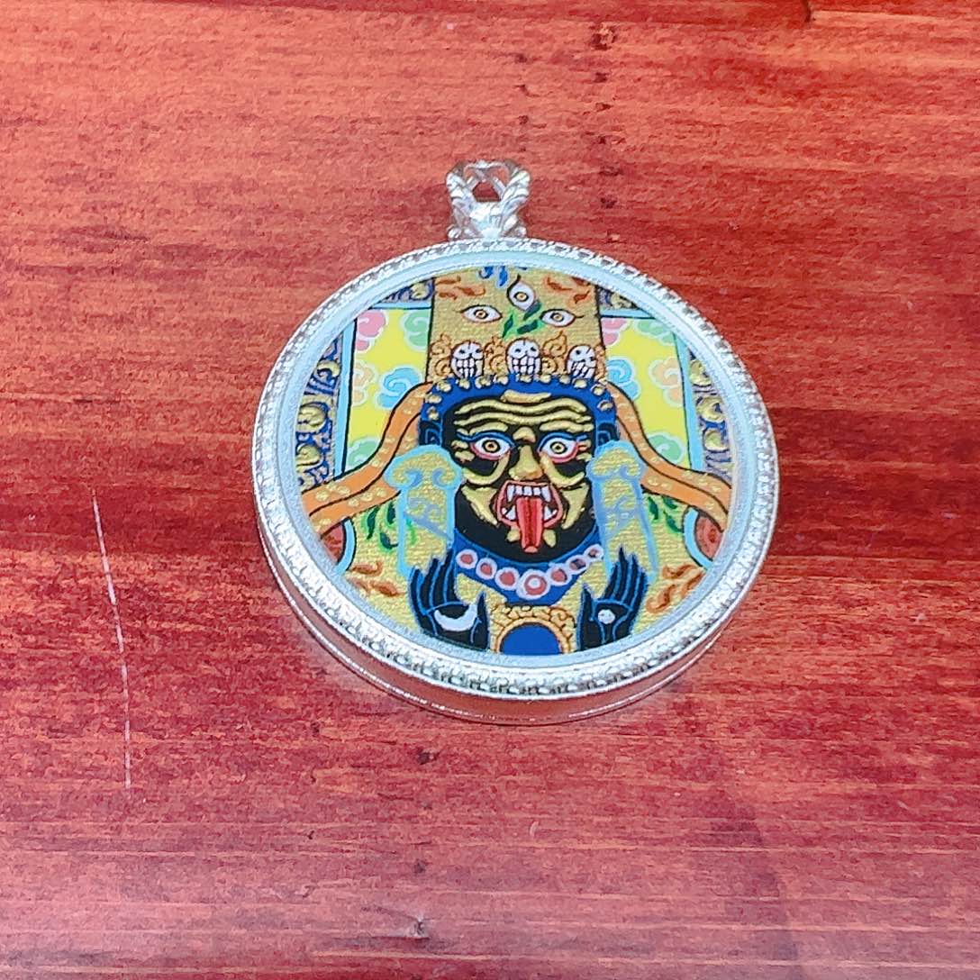 吊坠尼泊尔手绘扎基拉姆