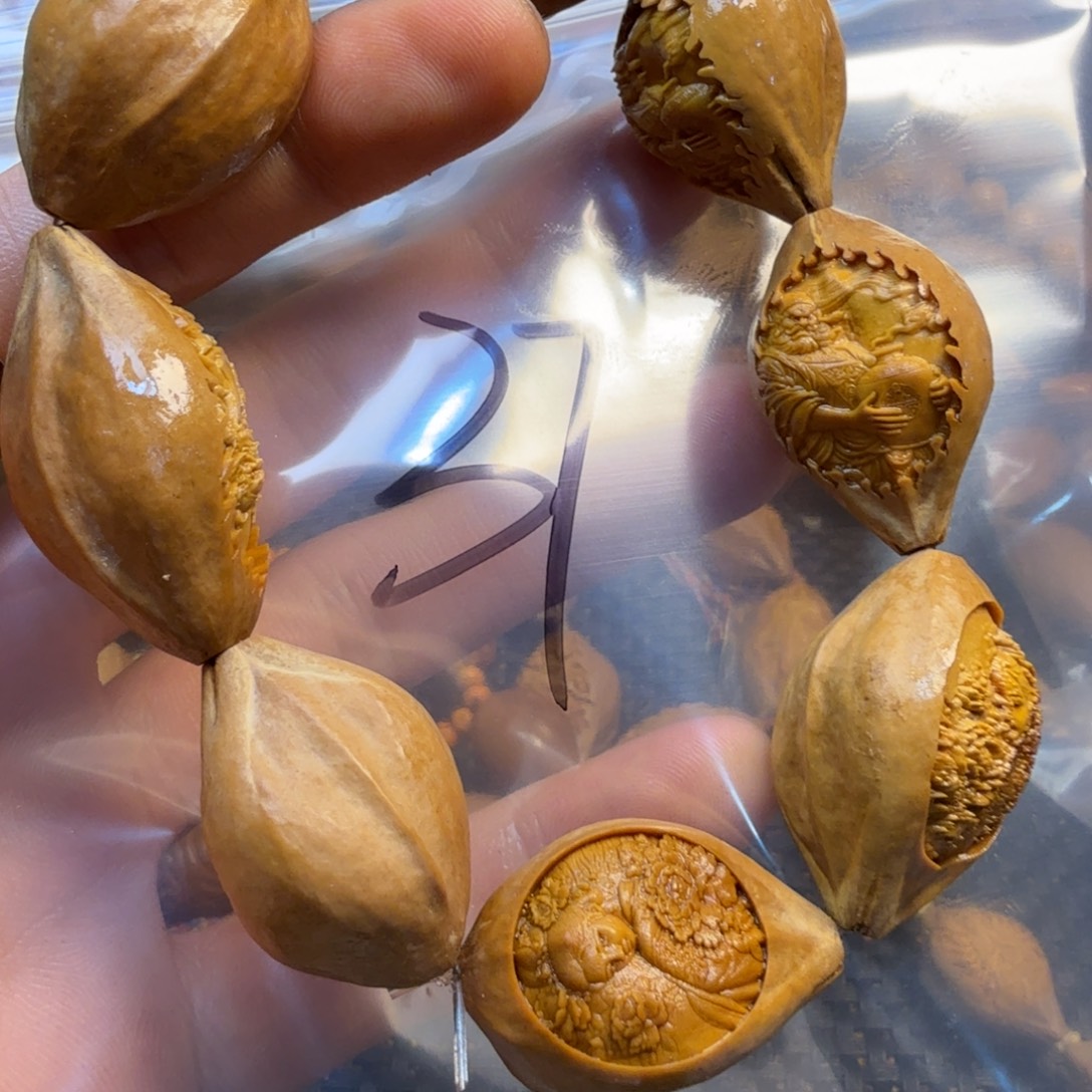 橄榄核手串/手链哈哈