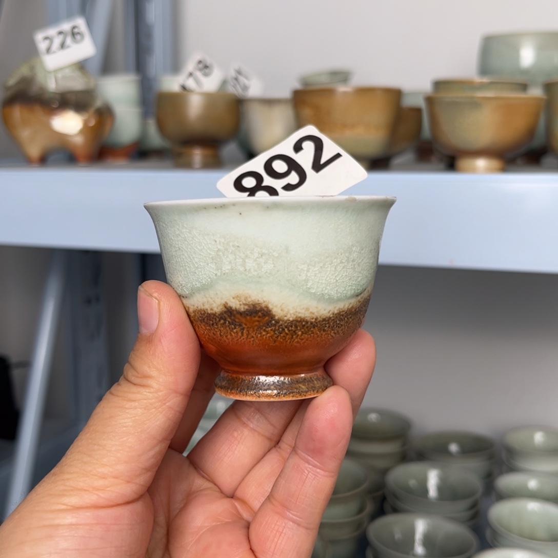 瓷杯子我们观山观水观自在