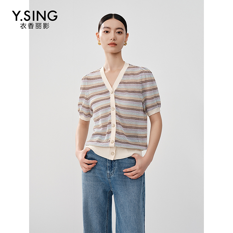 【星辰品牌严选】衣香丽影新款毛针织衫130519105