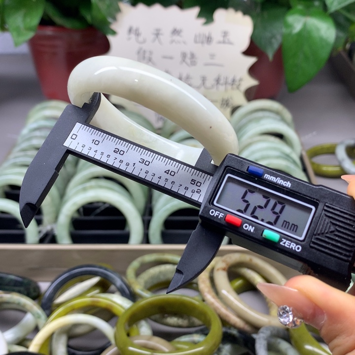 蛇纹石玉合金手镯132