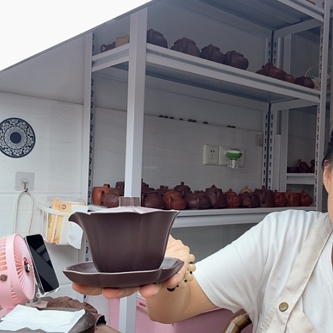 紫泥茶案盖碗，拍下有赠品