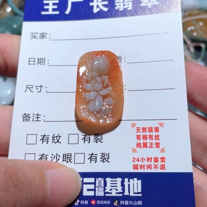 【闪购商品】翡翠颈饰未镶嵌天然翡翠